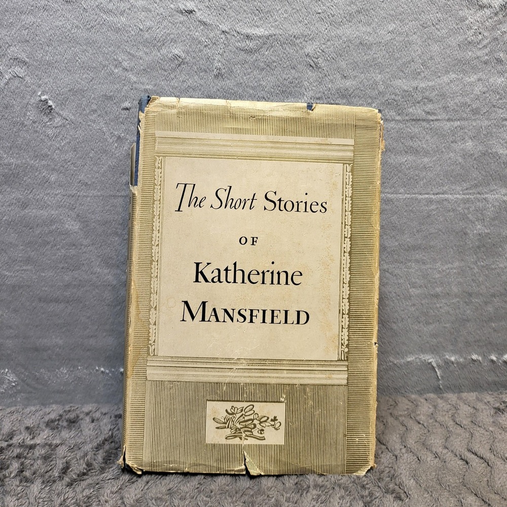 Vintage The Short Stories Of Katherine Mansfield Alfred A. Knopf 1937 HC DJ Blue